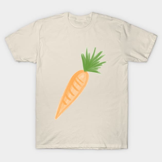 Whimsical Carrot T-Shirt by AmyMinori